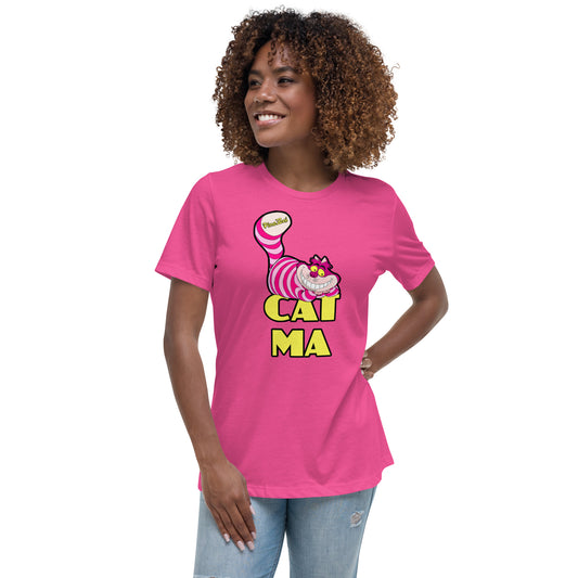 adult unisex pink cartoon theme t-shirt by PineZai Company 